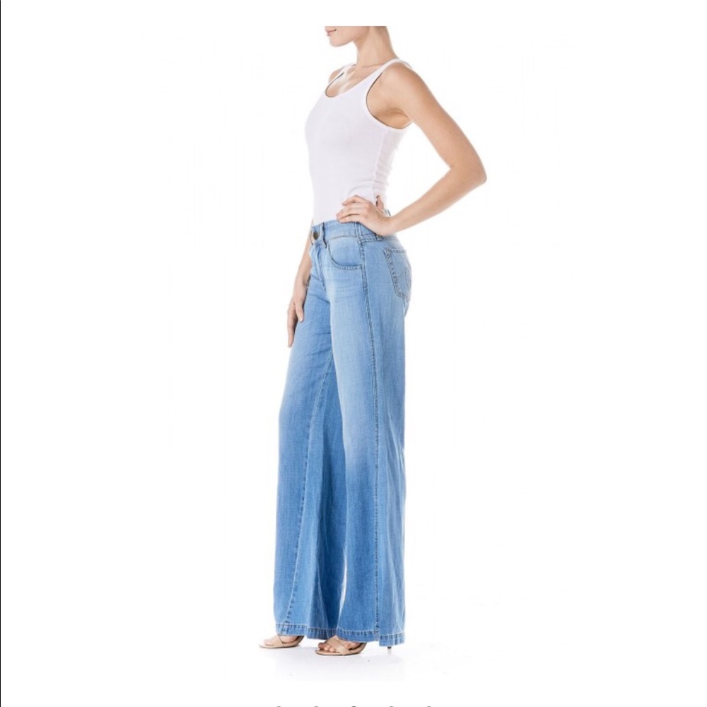 Level 99 Tyler twisted wide leg jeans - Picture 3 of 4