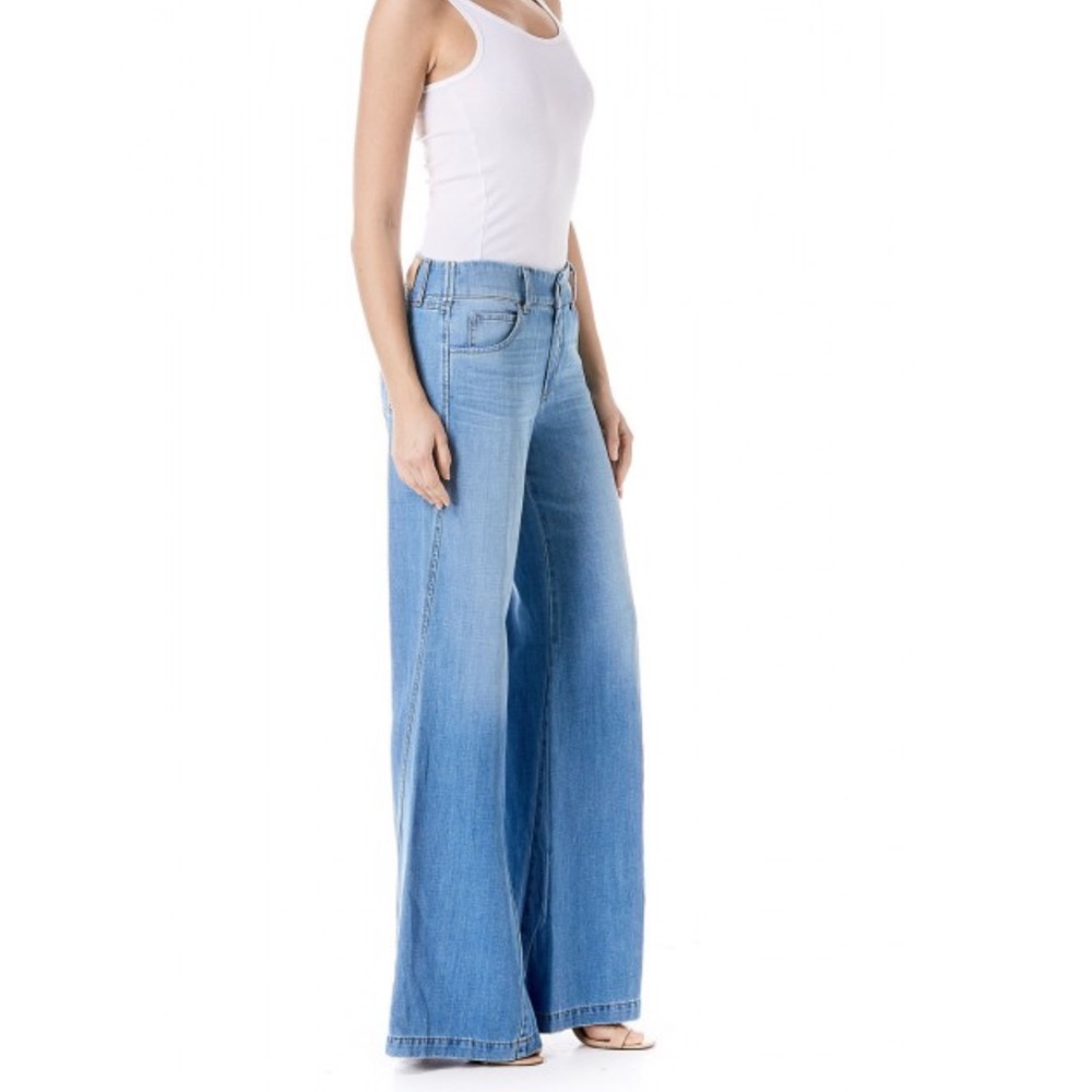 Level 99 Tyler twisted wide leg jeans - Picture 4 of 4