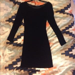 Vintage velvet minidress