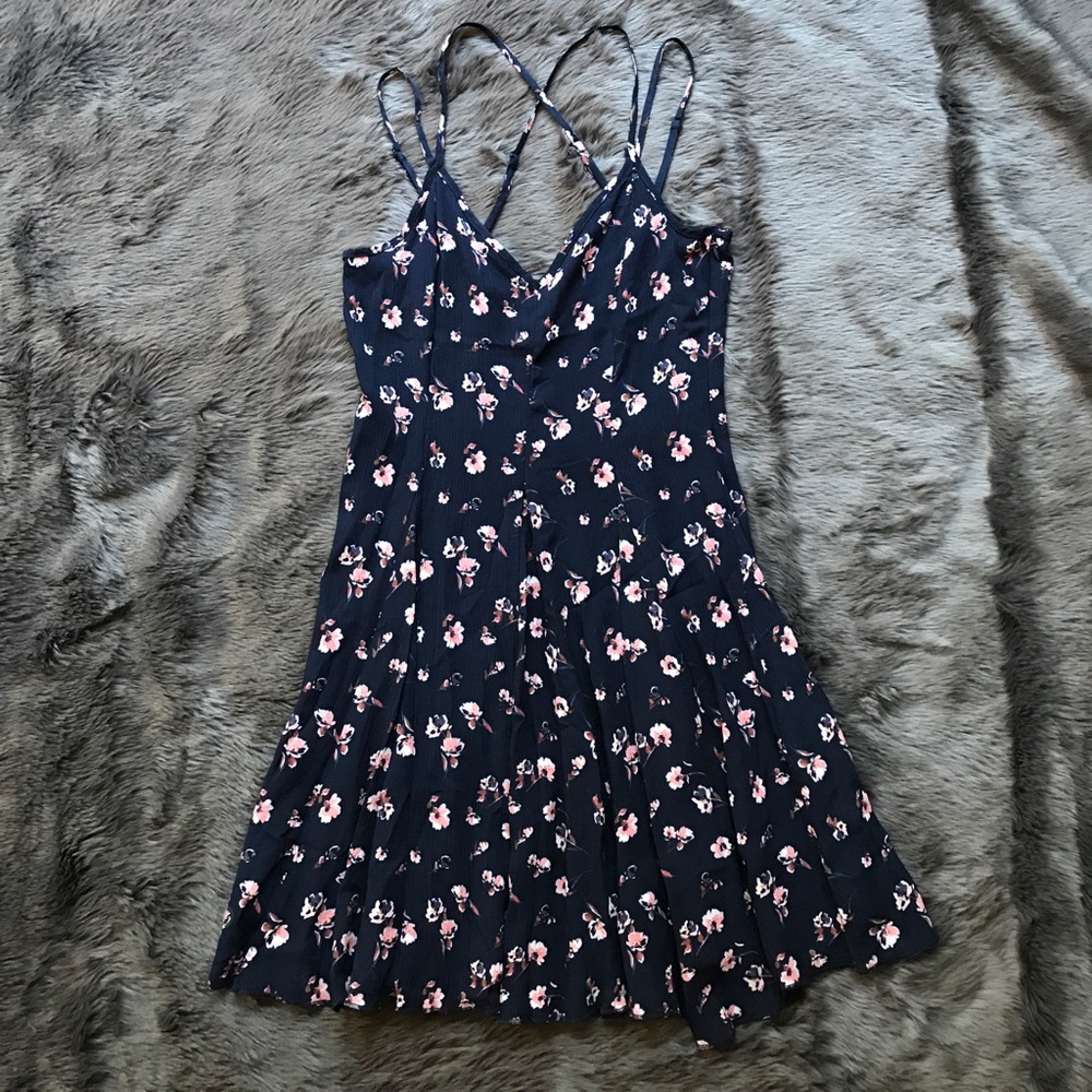 Flirty American Eagle fit and flare dress