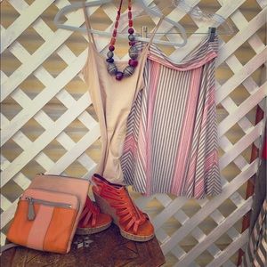 Striped skirt