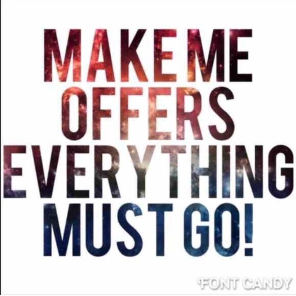 $10 and UNDER ON EVERYTHING!!! Accept ALL offers