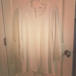 White flowy Tobi dress
