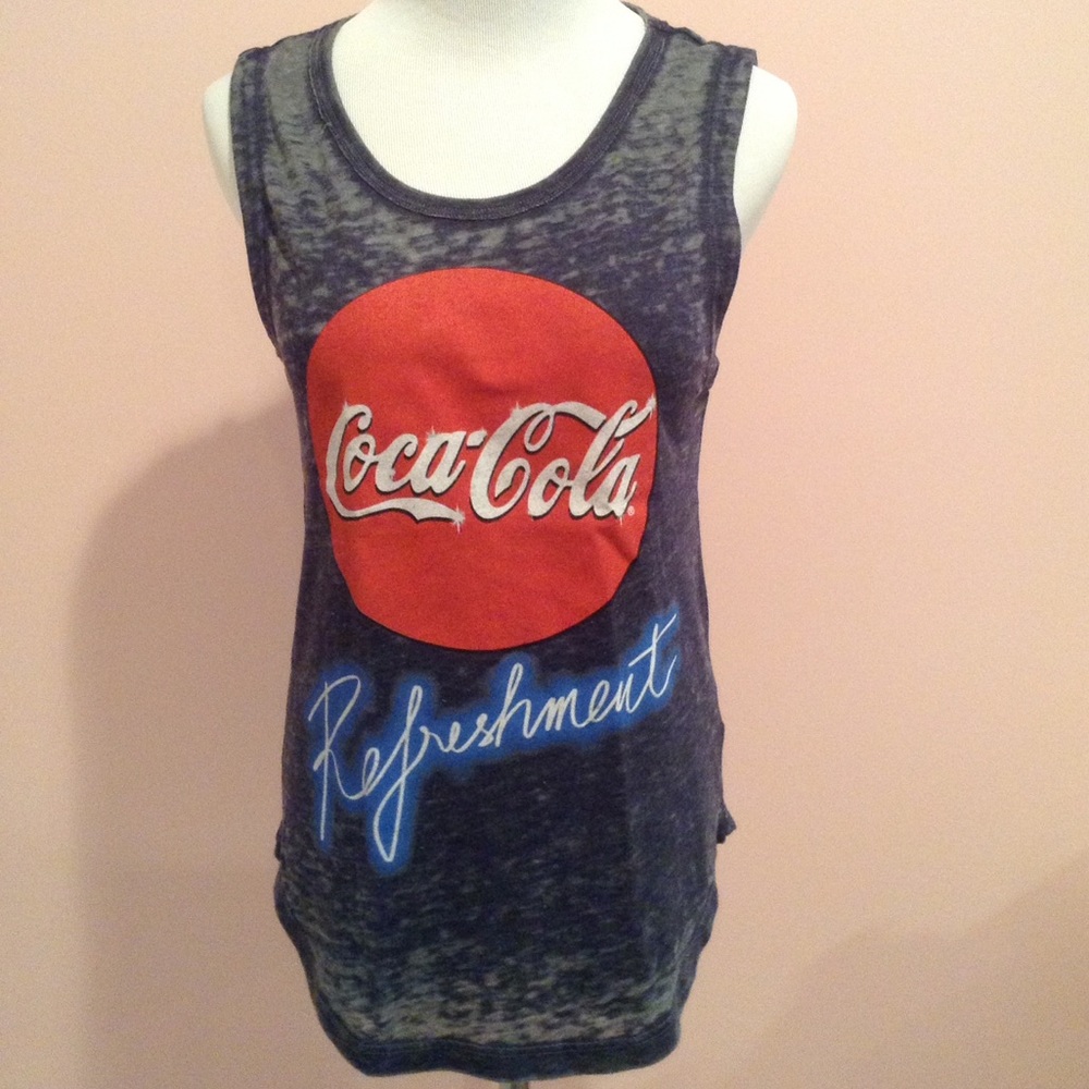 Chaser Coca Cola Refreshment Tank Sz XS