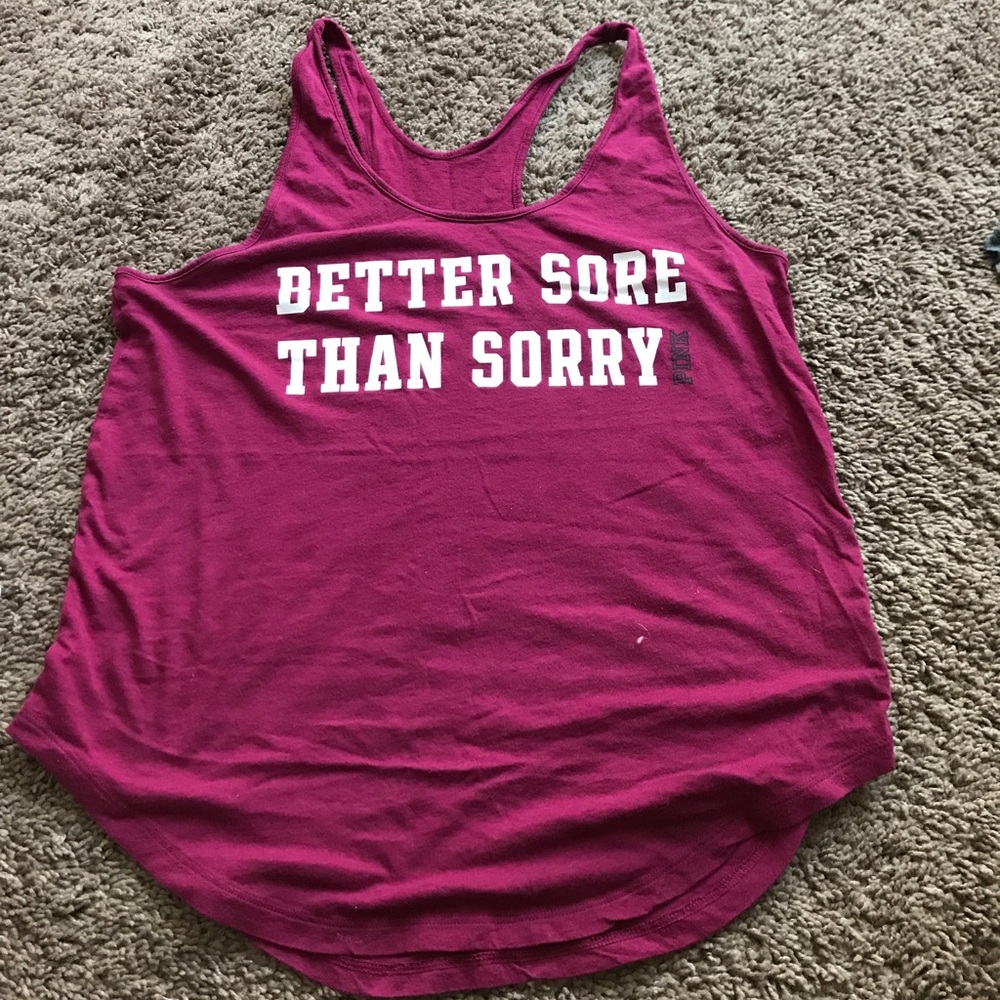 Pink tank top
