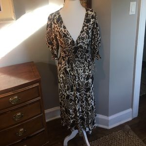 Diane Von Furstenberg dress.