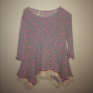 Super fun fringe top