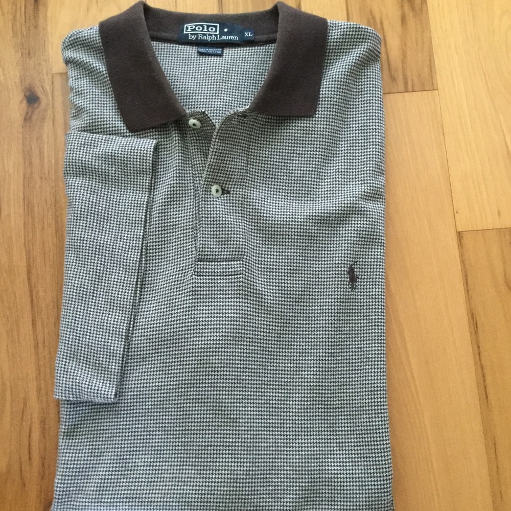 Was $18-REDUCED Polo by Ralph Lauren checked polo