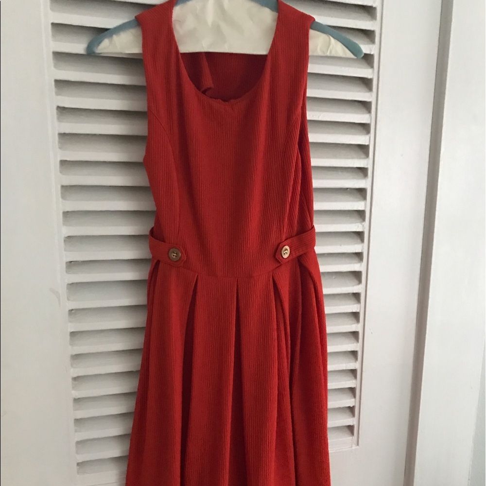 Orange Young Adult Dress
