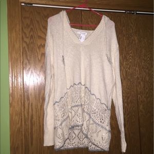 Maurice's Cream Knit Sweater