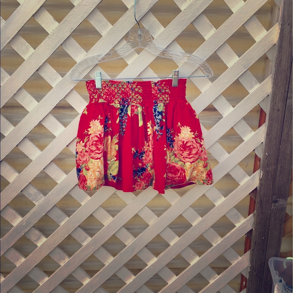 Floral skirt