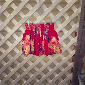 Floral skirt