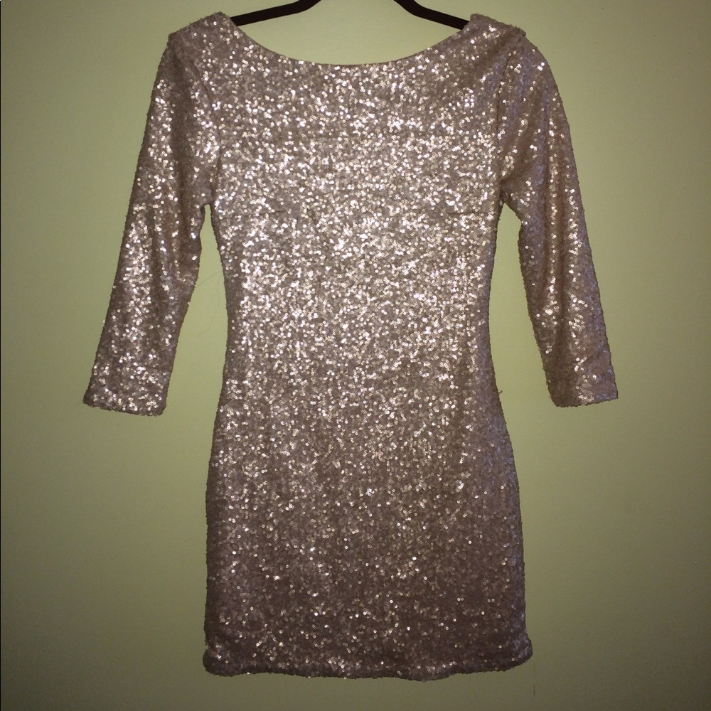 Glamorous sequined dress