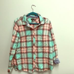 Lightweight flannel from Talbots