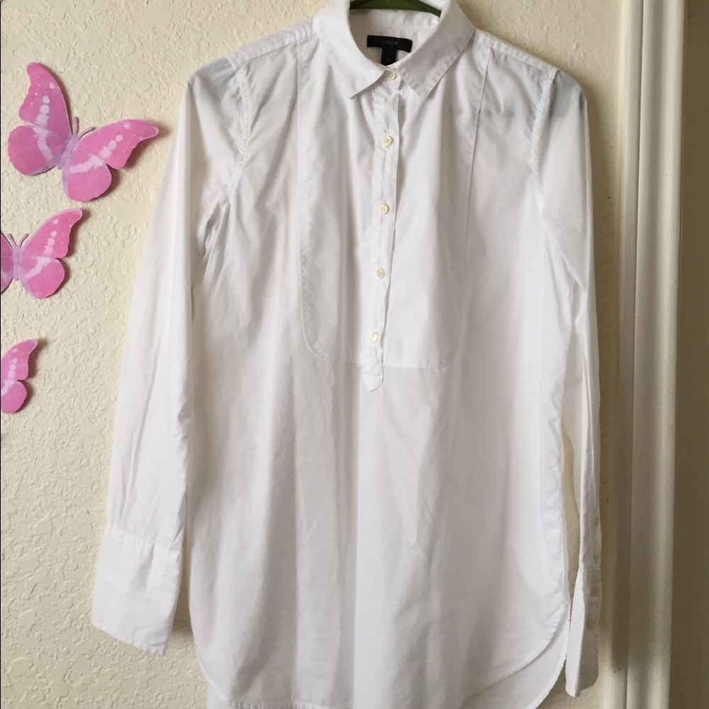 J.crew button down long Shirt