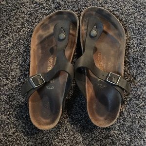 Birkenstocks black