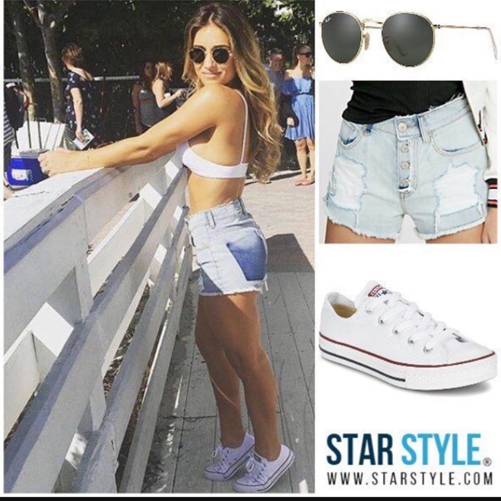 Jessie James Decker All Star Converse Size 8.5 NWT