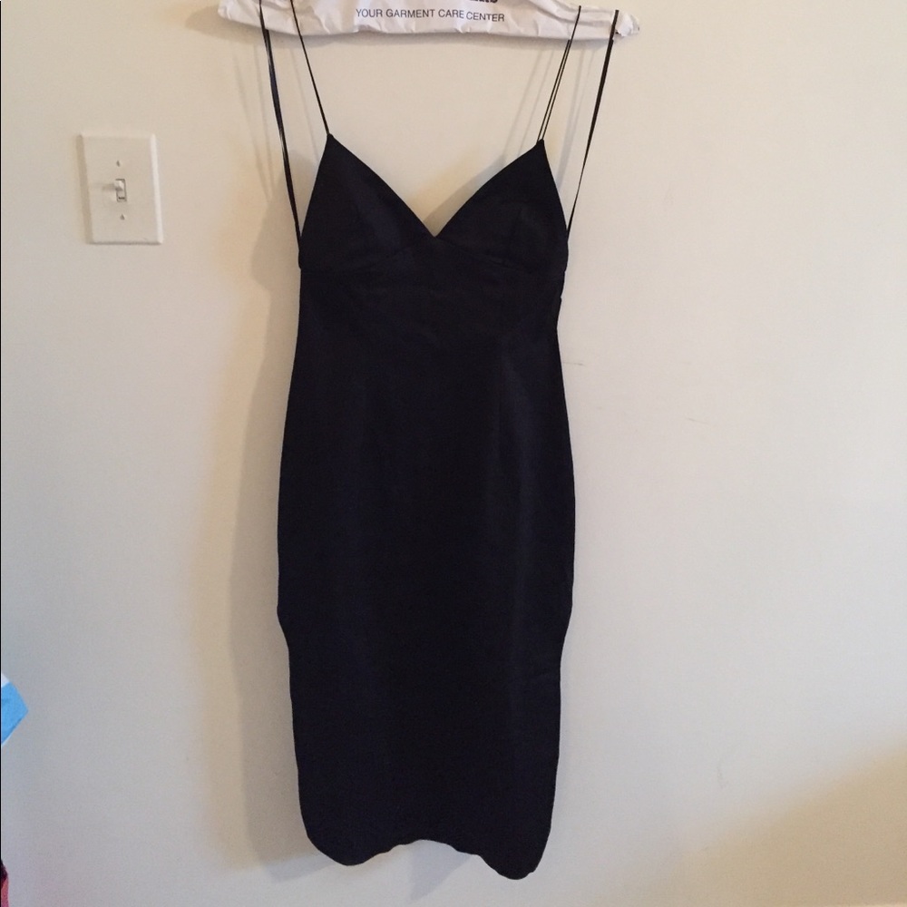 Black Dress with double side slits
