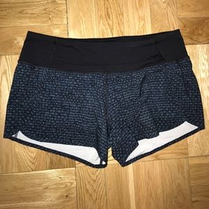 Lululemon running shorts