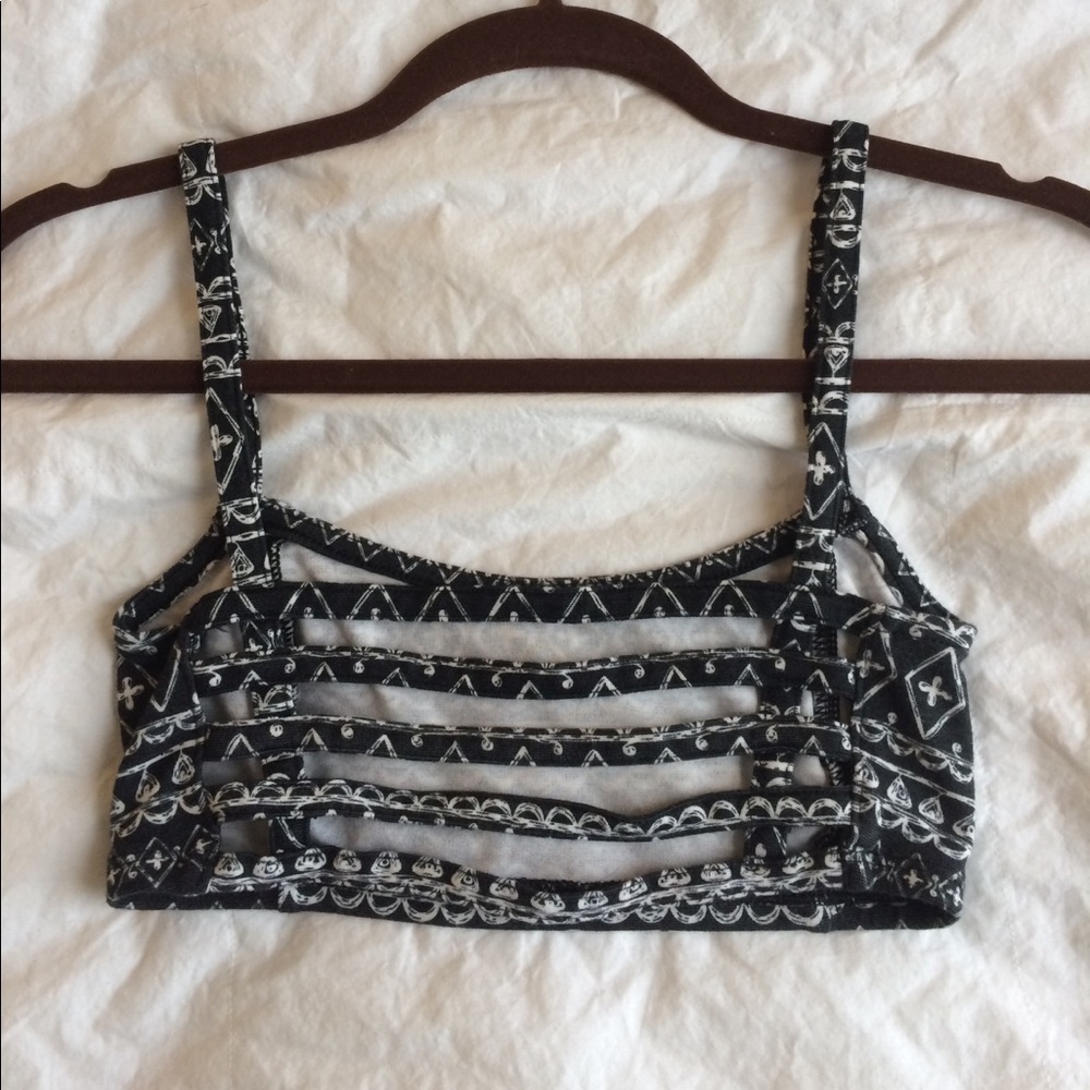 Patterned Bralette - Picture 2 of 4