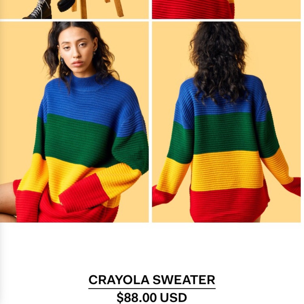 unif crayola sweater