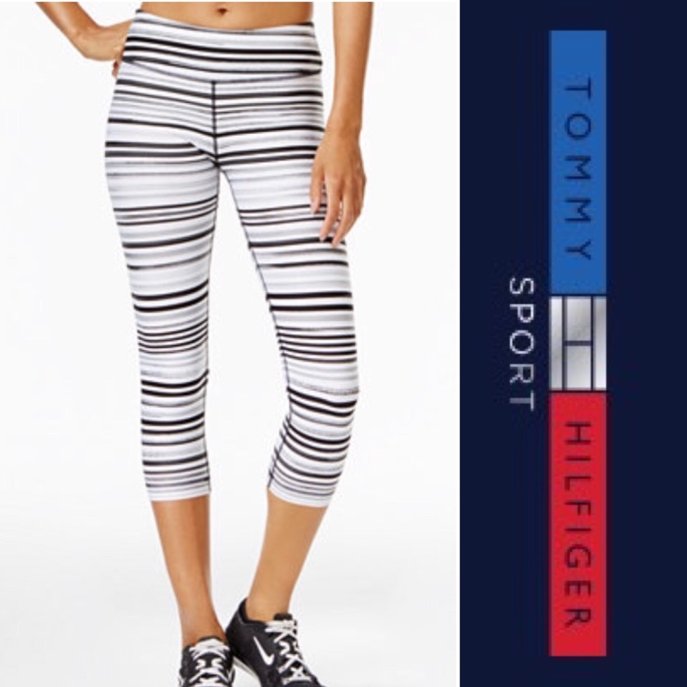 NWT Tommy Hilfiger Crop Midrise Leggings