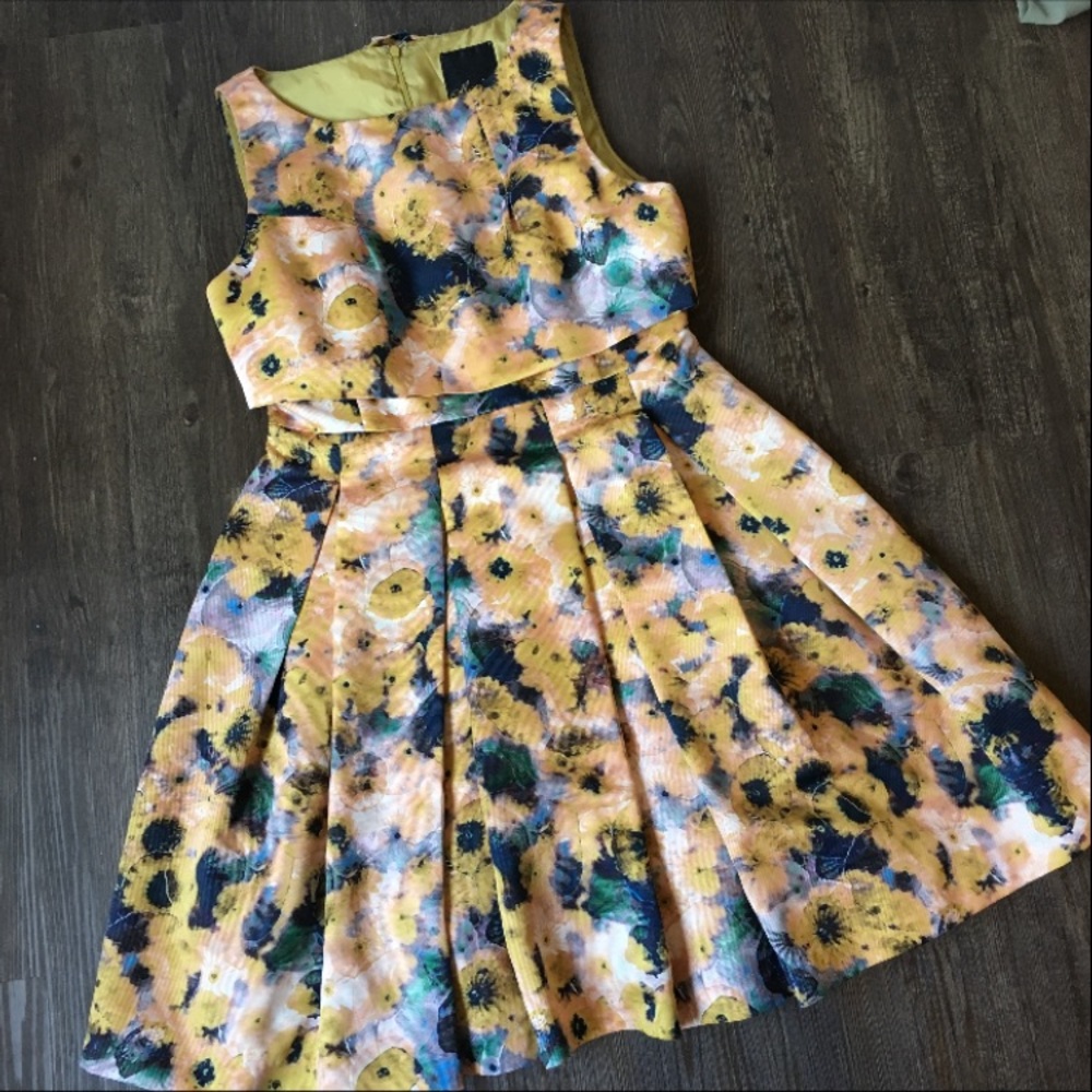 Beautiful floral dress by Mcginn