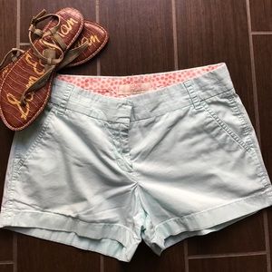 J. Crew 3" Chino shorts