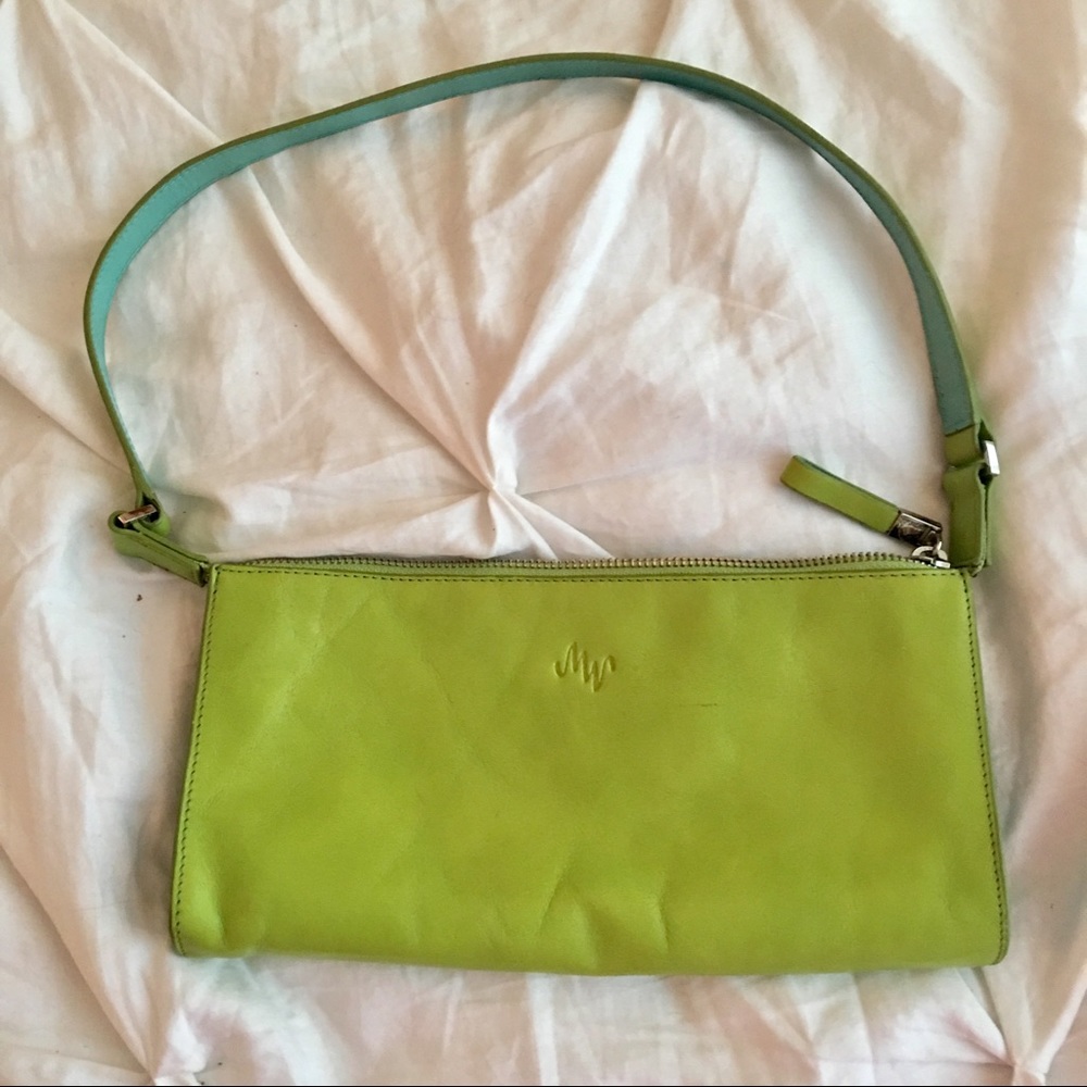 Monsac green handbag! NWOT