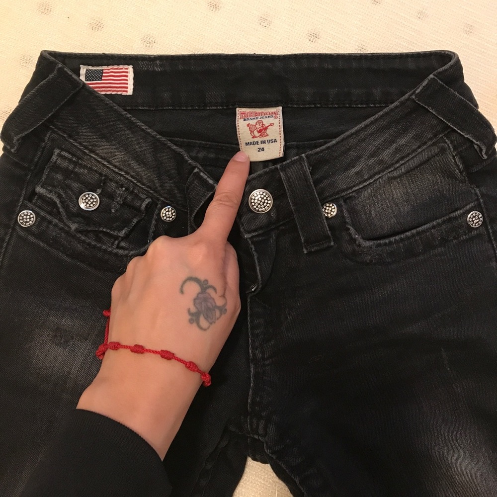 AUTHENTIC True Religion black Pants