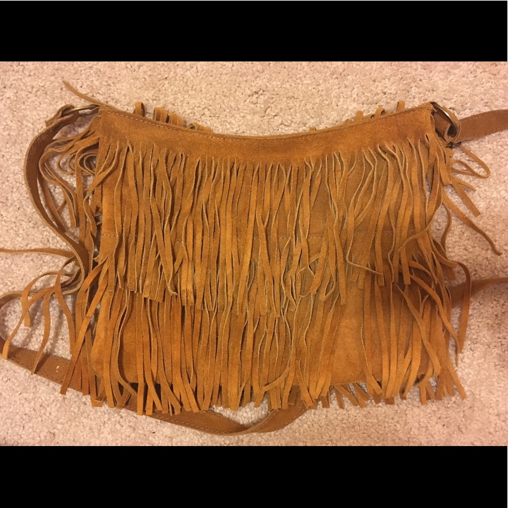 Brandy Melville Double Fringe Bag