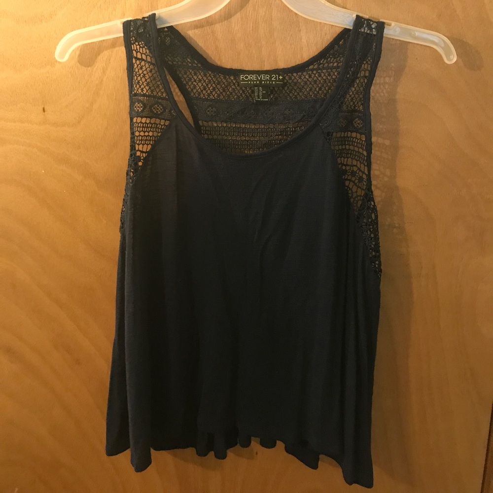 Navy Blue Top
