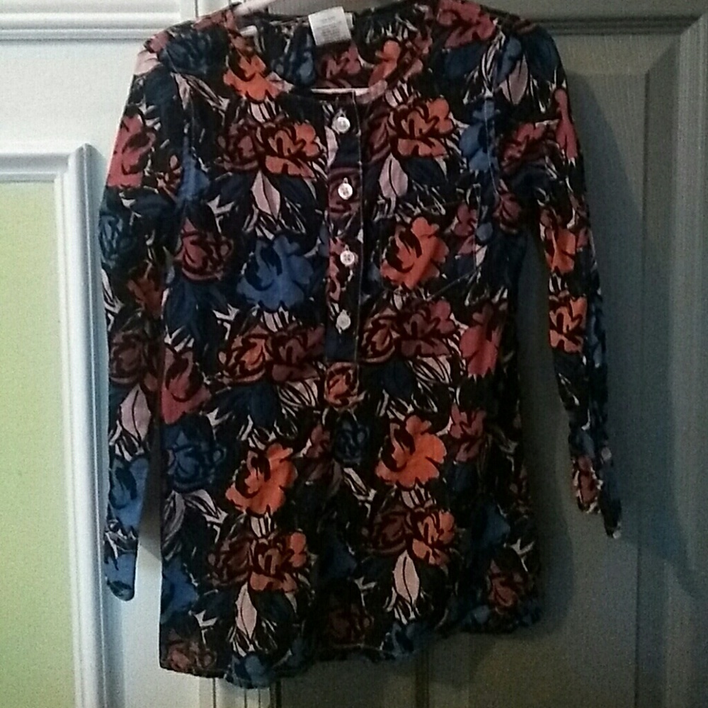 J.Crew Crew Cuts Floral Tunic