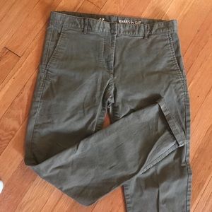 Army green khakis