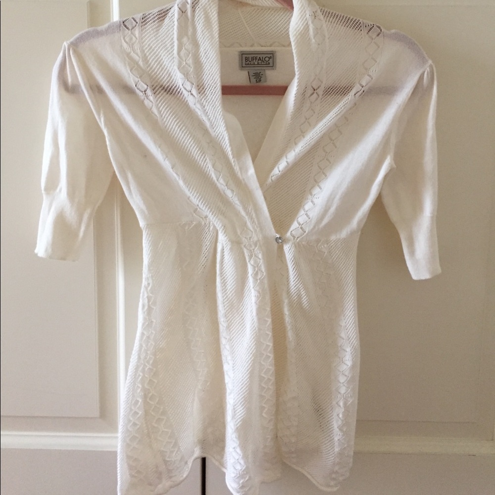 NEW Girls cream colored sweater