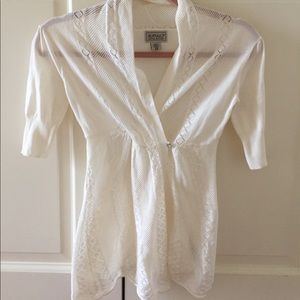 NEW Girls cream colored sweater