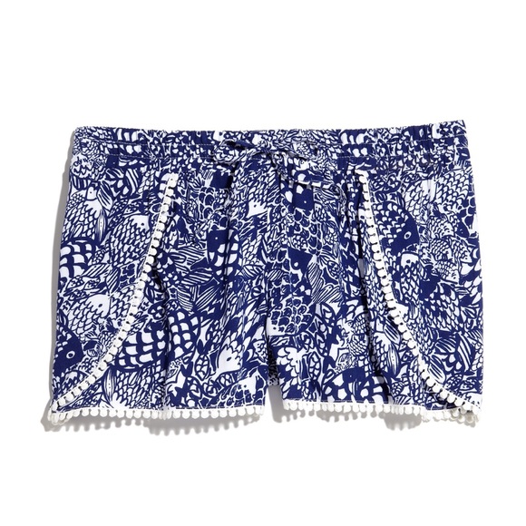 Lilly Pulitzer for Target Challis Pompom Shorts