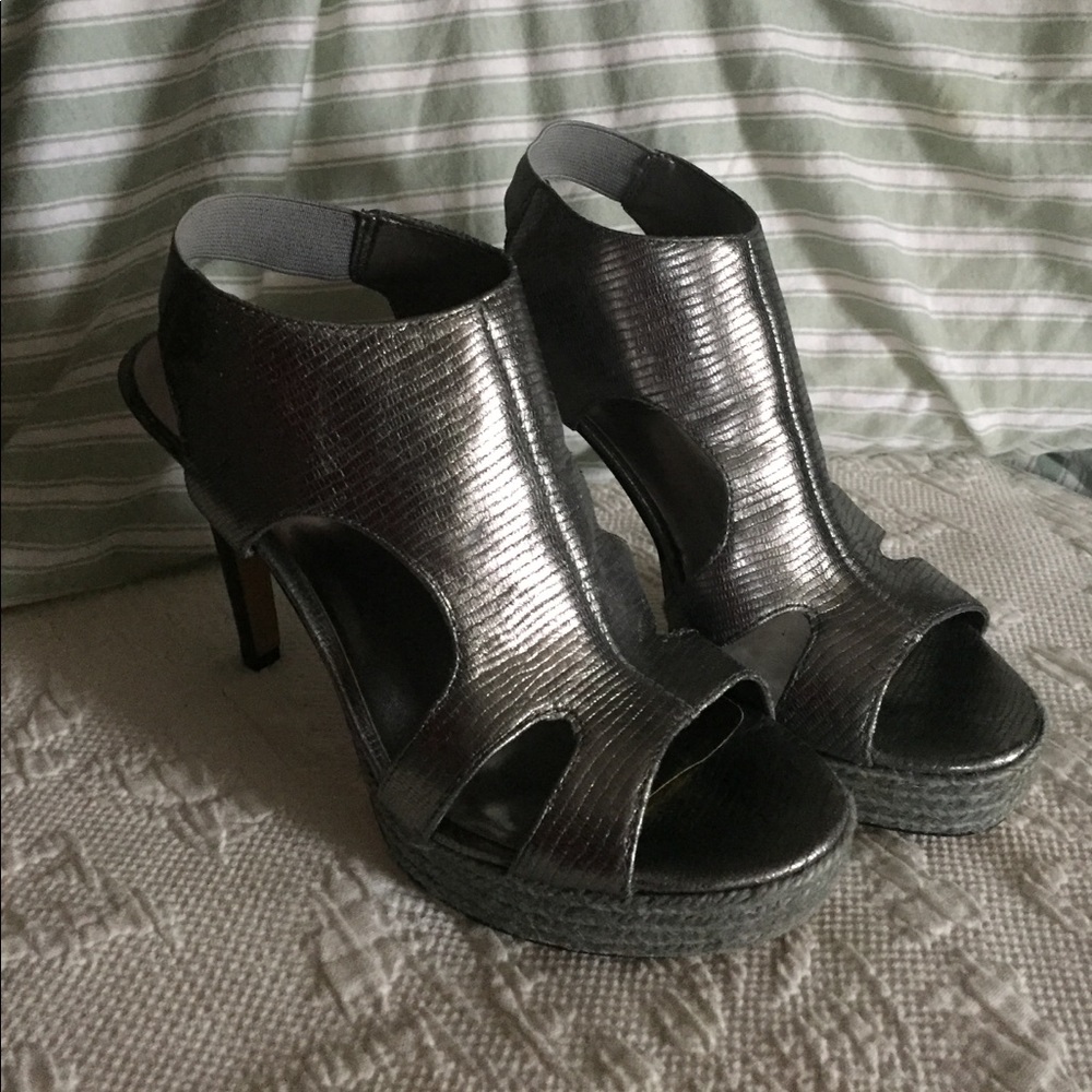 Silver/Pewter Stilletos