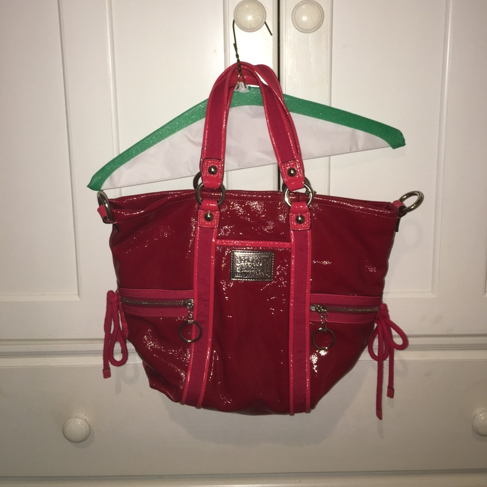 Coach poppy red bag