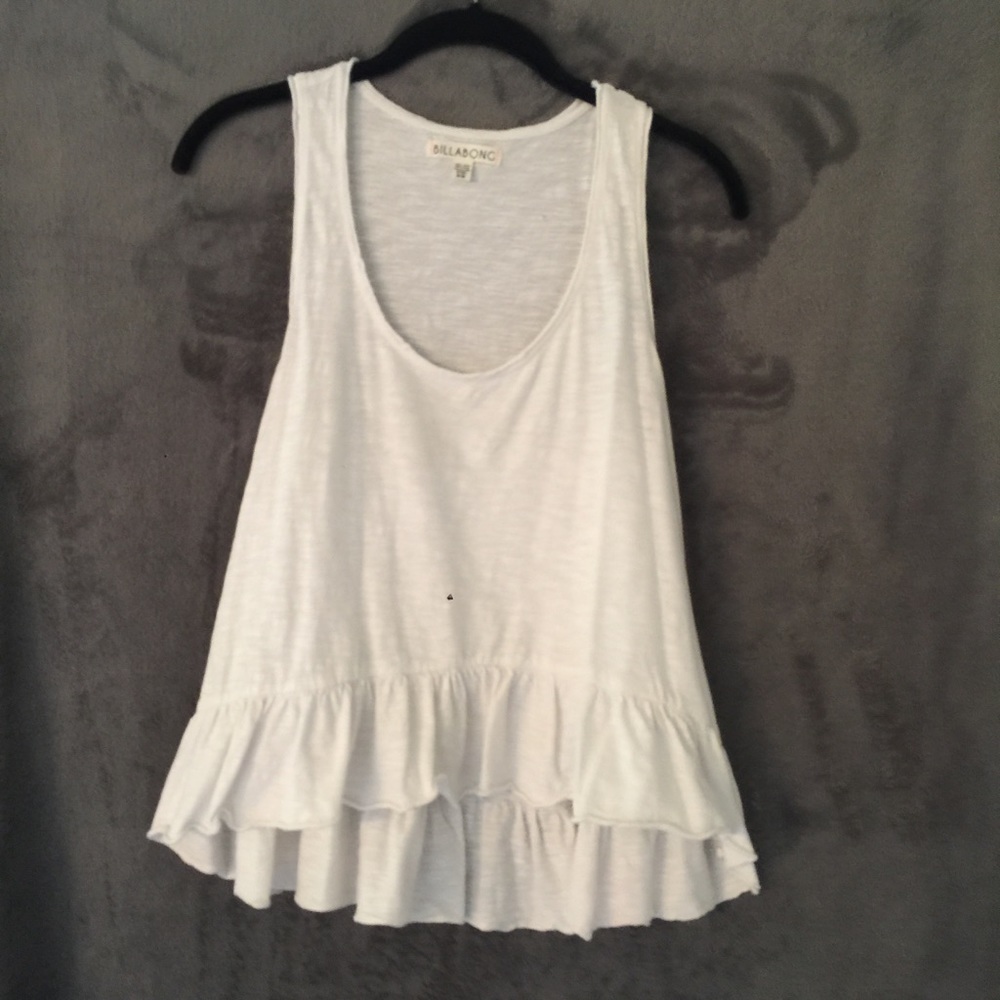 Billabong white tank top
