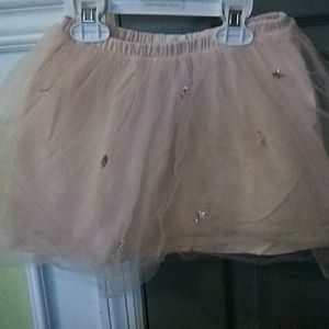 Crew Cuts Rhinestone Tulle Skirt