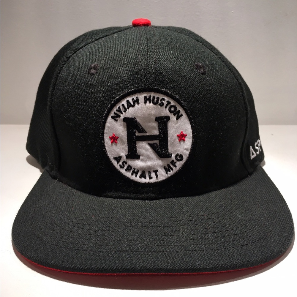 Autographed Nyjah Huston asphalt hat