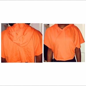 Forever 21 cropped hoodie