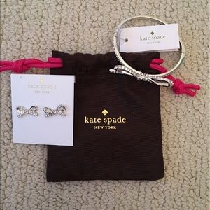 Kate Spade Bracelet and Earrings Set