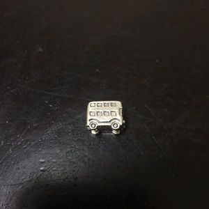 Pandora double decker bus charm