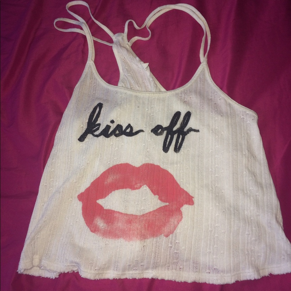 kiss off shirt