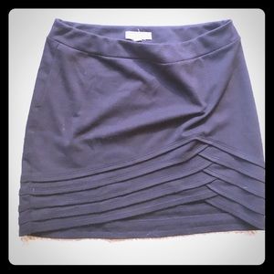Urban Outfitters Silence + Noise Black Miniskirt
