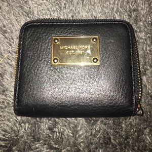 Black Michael Kors Small Wallet