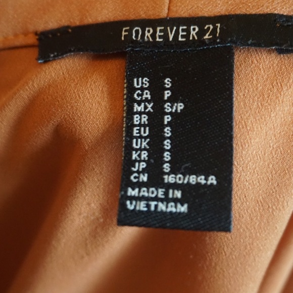 Trendy kimono / Shaw / cardigan burnt orange - Picture 3 of 3