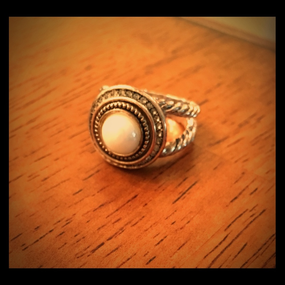 Lottie Dottie twisted rope ring with 12 inserts